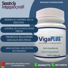 VIGA PLUS POTENCIADOR SEXUAL-AUMENTA LA TESTOSTERONA SEXSHOP MIRAFLORES 981196979 